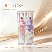 LSFAIRY LG244 Gloss à lèvres hydratant longue tenue, imperméable, végan, tubes personnalisables, vente en gros, emballage en vrac, marque privée