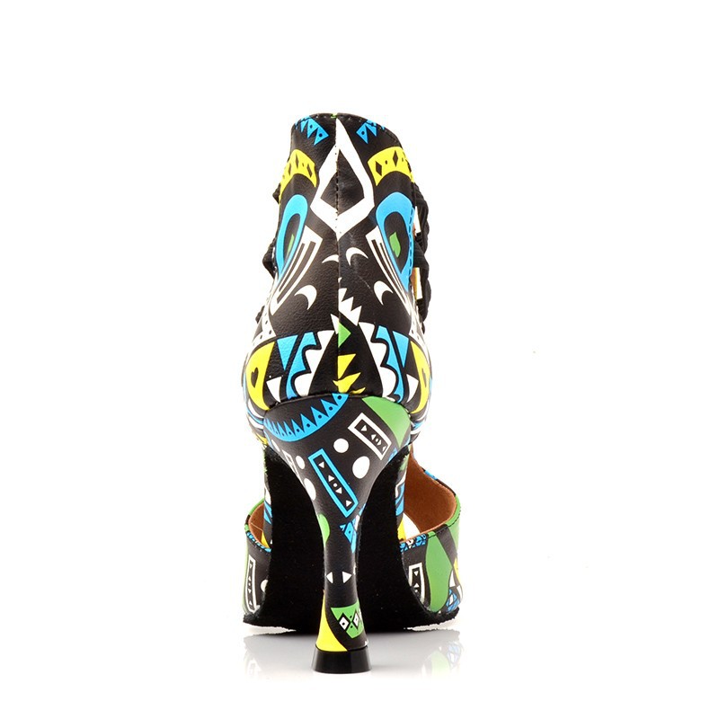 Custom Design Latin Dance Shoes Women Salsa Ballroom Latin Shoes Wholesale