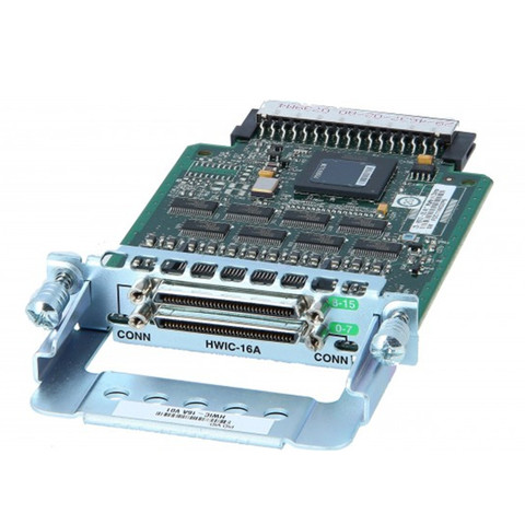 16 Channel Async Serial Interface Router Module card NIM-16A