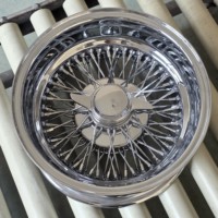 Nouvelles jantes en acier forgé à rayons inversés de 16, 17, 18, 19, 20, 21 pouces, 72 rayons, à lanières croisées, avec spinner de roue, pour BMW, Audi, Mercedes