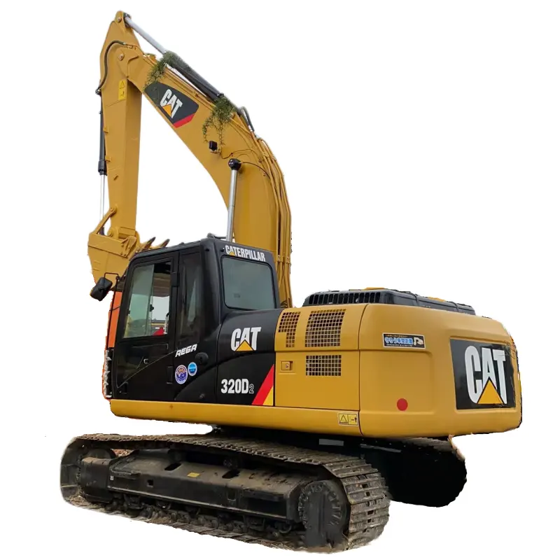 حفار ياباني موديل رقم CAT 320D2, مع آلة الحفار لمحركات الحقن ، جهاز كاتربيلر موديل CAT320D2 عام 2019 ، حفارات CAT مستعملة