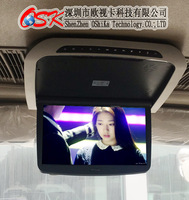 Moniteur de voiture LCD rabattable manuel OSK XD-1561W 15,6 pouces avec entrée AV/affichage vidéo LCD pour bus