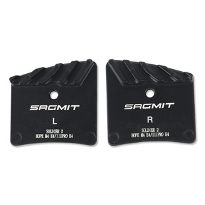 Pastillas de freno SAGMIT Soldier 2, tamaño L, 37x36mm, alta resistencia, para HOPE M4 E4/I1IPro E4 - Product Image 3
