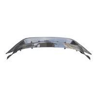 CALANDRE AVANT EN FIBER DE CARBONE DE STYLE JS POUR HONDA CIVIC TYPE-R FK8 2018-2021