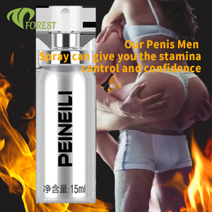 Leistungsstarkes 15ML Verzögerungsspray für Männer mit Bullet-Vibrator Sexspielzeug Langanhaltende Kräuter-Ejakulations-Verzögerungsöl Starke Sexhilfen - Product Image 1