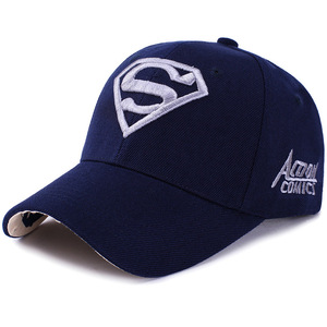 Vietnam 100 Piezas Gorra de Golf Bordada con <span class=keywords><strong>Superman</strong></span>, Azul Marino, con Hebilla Personalizable con Logotipo, Gorra de Béisbol de 5 Paneles para Hombre, Gorra de Pesca - Product Image 3