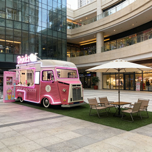 Carrito de helados móvil de nuevo diseño, carrito de comida móvil de alta calidad, remolque de café - Product Image 1