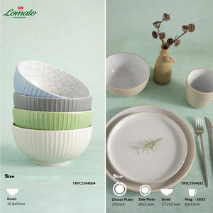 Service de vaisselle en céramique écologique de 16 pièces, vaisselle de divers styles pour divers plats et assiettes de maison - Product Image 6