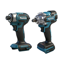 Juego de Herramientas Eléctricas Makita de 18V y 13 Piezas, Adecuado para Reparaciones Automotrices, Construcción y Bricolaje, Juego de Herramientas Eléctricas Inalámbricas sin Escobillas
