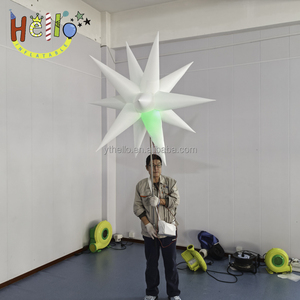 Led ánh sáng trắng <span class=keywords><strong>Inflatable</strong></span> sao con rối đi bộ <span class=keywords><strong>Inflatable</strong></span> sao cho diễu hành hiệu suất - Product Image 1