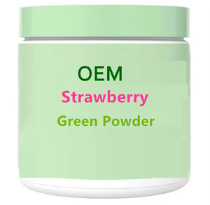 OEMタンパク質サプリメントスーパーフードマンゴーグリーンイチゴキウイグリーン粉末エネルギー向上カスタマイズフレーバーメーカー - Product Image 1
