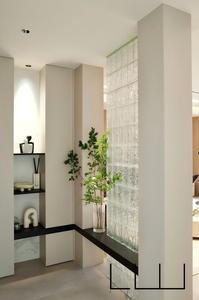 Tinh thể Băng kết cấu ánh sáng kiến trúc truyền dẫn tinh thể gạch phân vùng tường trong suốt Tinh thể thủy tinh gạch - Product Image 5