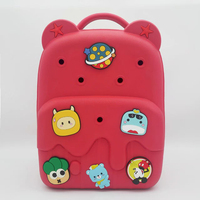 Tas Anak Ramah Lingkungan Ringan DIY Motif Kartun, Tas Selempang EVA Tahan Lama, Tas Sekolah Anak Anti Air