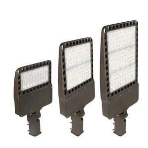 תאורת LED תאורת LED חניון אורות 100w 150w חיישן תנועה החדש ביותר תיבת נעליים Led תאורת רחוב