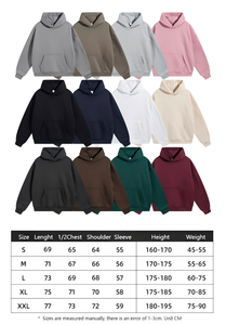 <span class=keywords><strong>Felpa</strong></span> con <span class=keywords><strong>Cappuccio</strong></span> Oversize Invernale da <span class=keywords><strong>Uomo</strong></span>, 400GSM, in Pile Poliestere/Cotone Anti-Pelucchi, Stile Streetwear - Product Image 6