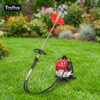 Débroussailleuse à dos sans fil GX35 de haute qualité 140F 4 temps pour herbe, paille et tiges de riz