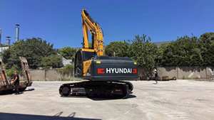 Excavatrice lourde Hyundai 220LC-9S d'occasion de 20 à 22 tonnes sur chenilles avec moteur Daewoo à noyau du fabricant d'origine - Product Image 6