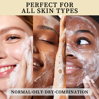 Nettoyant Moussant Visage Marque Blanche Faible MOQ Bio Hydratant Éclaircissant Anti-Acné Peau Grasse aux Acides Aminés