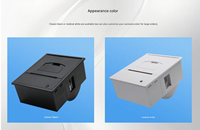 GY-EP201L 2-Zoll 58MM Eingebetteter USB-Paneldrucker für Tickets, Quittungen und Etiketten mit RS485-Anschluss, Thermodrucker für Kioske, auf Lager