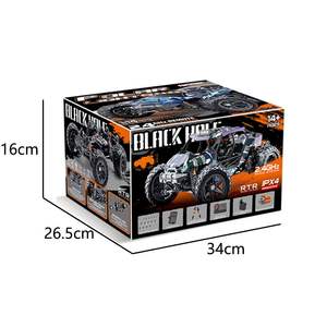 Camioneta Monstruo RC en Oferta, 2.4Ghz, 4WD, Eléctrica, Todoterreno, Alta Velocidad, Escala 1:14, 4 Canales, Cable USB, Control Remoto de 70m, Regalo - Product Image 6