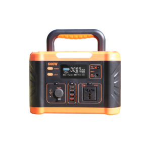 GCSOAR 1000W Station d'alimentation de secours à batterie Station multifonctionnelle avec écran LCD pour le voyage - Product Image 1