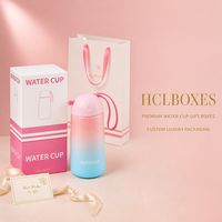 Boîtes cadeaux personnalisées pour gobelets, emballage de gobelets en gros, boîte en carton rigide carrée, recyclable, logo personnalisé, couleur personnalisée