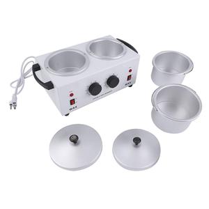 Doble olla calentador de cera de pelo eléctrica herramienta de máquina de cera <span class=keywords><strong>manos</strong></span> <span class=keywords><strong>pies</strong></span> de cera de parafina de la terapia depilación belleza herramienta - Product Image 5