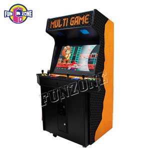 Jurassic công viên Máy <span class=keywords><strong>Arcade</strong></span> 32 inch LCD 4 người chơi cổ điển thẳng đứng trò chơi máy 4 P với 5000 + Trò chơi - Product Image 3