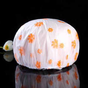 Andeya Personnalisé Luxe Élégant Grand <span class=keywords><strong>Turban</strong></span> Imperméable Réutilisable à Ourlet Élastique Jumbo Bonnet de Douche pour Femmes - Product Image 5