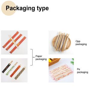 Venta al por mayor de <span class=keywords><strong>palillos</strong></span> <span class=keywords><strong>chinos</strong></span> desechables de bambú diseño clásico para acampar y aventuras al aire libre Impresión de logotipo personalizado - Product Image 5