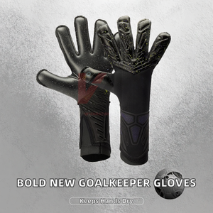 Gants de gardien de but de football légers en microfibre imperméables respirants antidérapants unisexes avec un design de couleur entièrement nouveau - Product Image 3