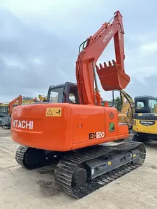 HANG KUI HITACHI Hitachiex120 12 tonnes 95% neuf d'origine japonaise avec EPA, CE, excavatrice Hitachiex120 agricole d'occasion pour le terrassement - Product Image 2