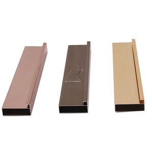 Profilé d'extrusion en aluminium 6063 pour cadre <span class=keywords><strong>de</strong></span> <span class=keywords><strong>porte</strong></span> vitrée d'armoire <span class=keywords><strong>de</strong></span> <span class=keywords><strong>cuisine</strong></span>, garniture décorative européenne pour meuble-lavabo et armoire <span class=keywords><strong>de</strong></span> salle <span class=keywords><strong>de</strong></span> bain - Product Image 2