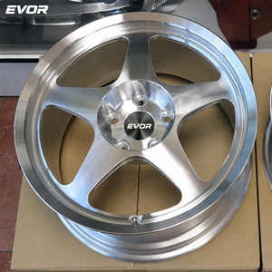 Rines EVOR Desmond <span class=keywords><strong>Evo</strong></span> para Autos de Pasajeros, para Superdeportivos BMW, Benz, de 17, 18, 19, 20, 21 y 22 Pulgadas, Personalizados en Plata, Aleación Original - Product Image 3