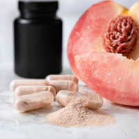 Compléments alimentaires pour la perte de poids à la saveur de pêche Garcinia Cambogia 60 comprimés Vitamine B6 Booster d'énergie Brûleur de graisse du ventre