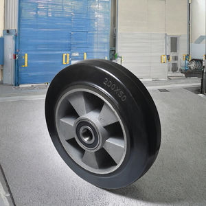 Guangdong Fabrication Heavy Duty 4 10 pouces Roues en caoutchouc 7 pouces Trolley <span class=keywords><strong>Wheel</strong></span> Noyau en aluminium de haute qualité 4 10 pouces - Product Image 5