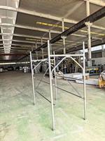 Andamios Italianos de Alta Resistencia con Estructura Galvanizada Q235 Q345, Sistema de Andamios con Escalera en Forma de H para Construcción