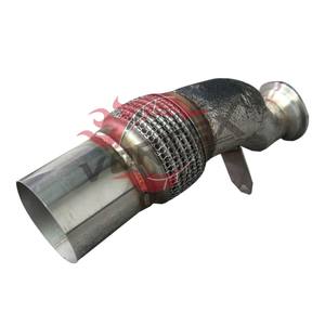 Collecteur d'échappement catalyseur haute performance en acier inoxydable 304 Vortex pour BMW M3 F80 M4 F82 F83 S55 3.0T 2014-2020 – Sans voyant d'avertissement moteur - Product Image 4