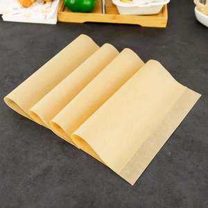 Hot Selling Customized 39GSM 40GSM Food Grade <b>Silicone</b> <b>Baking</b> Paper Sheet Unbleached Parchment Double for Cookie Bread Cake - Product Image 2