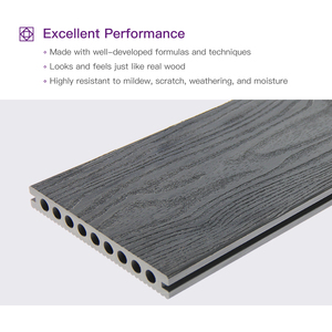 Pas cher 3d Wpc Engineered Flooring Piscine Bois Plastique Composite Decking Board pour Terrasse Extérieure Patio Piscine - Product Image 5