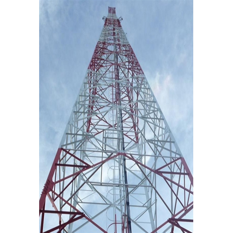 20m 25m 35m 40m 45m 55m 60m 65m 70m 75m 80m Free-standing Communication 3Legged Angular Lattice Steel MW Radio Antenna Tower