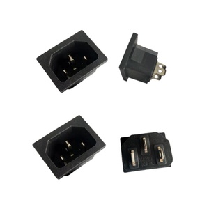Thiết bị đầu vào C14 AC Ổ cắm điện cho cắm Snap trong kết nối 3 cách nam Outlet 15A 125V 250V công nghiệp AC ổ cắm - Product Image 4