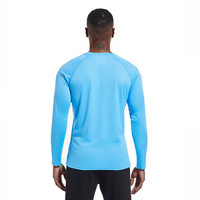 Camiseta de Manga Larga para Hombre, Protección Solar UPF 50+, Secado Rápido, para Deportes al Aire Libre, Personalizable, Venta al Por Mayor