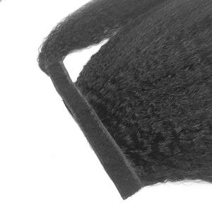 Extensiones de Cabello Humano al por Mayor, Cola de Caballo Pre-adherida con Punta en U, 100% Cabello Virgen Remy Indio, Liso Rizado, 8-30'', 100g - Product Image 4