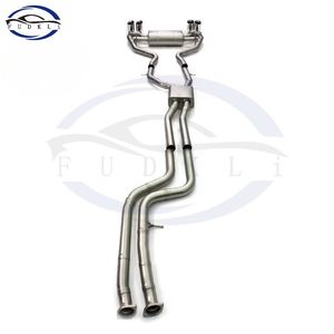 Sistema de escape Catback de acero inoxidable para BMW <span class=keywords><strong>M2</strong></span> Competition M2C F87 <span class=keywords><strong>2018</strong></span> + silenciador de tubo de escape mejora el rendimiento y el sonido - Product Image 3