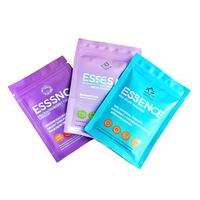Pochette d'emballage cosmétique PET 15ml personnalisée Sachet petit masque facial en feuille d'aluminium impression flexo matériaux recyclables