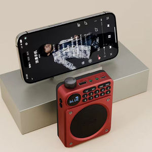 Custom Portable High Volume Multi Function <b>Player</b> with LED Display and Numbered Buttons Built-in Rechargeable Battery - Product Image 1