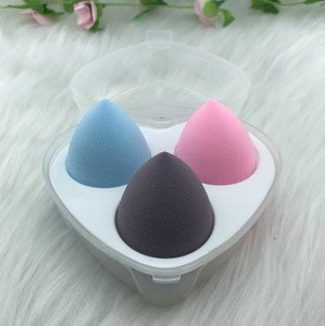 ฟองน้ำแต่งหน้าแบบล้างทำความสะอาดได้ สีดำ/แดง ขนาดใหญ่ คุณภาพดี ขายส่ง ราคาถูก รับผลิตตามสั่ง ปริมาณสั่งซื้อขั้นต่ำน้อย - Product Image 1