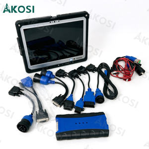 Tablette CF33 + interface de diagnostic pour camions diesel NEXIQ 2 USB Link 125032 avec logiciel Bluetooth pour diagnostic de camions lourds - Product Image 3