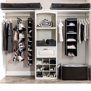 Organizador de Armario XL Ecológico, Estante Multicapa para Suéteres, Cubo de Almacenamiento Colgante para Ropa, Caja de Almacenamiento, Solución de Almacenamiento para Armarios - Product Image 6